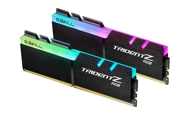 G.SKILL TridentZ RGB Series 16GB (2 x 8GB) 288-Pin DDR4 SDRAM DDR4 3200 (PC4 25600) Desktop Memory Model F4-3200C16D-16GTZR