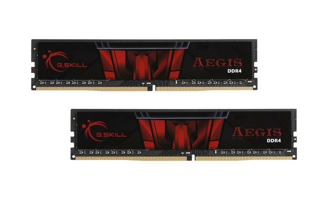 G.SKILL Aegis 16GB (2 x 8GB) 288-Pin DDR4 SDRAM DDR4 3000 (PC4 24000) Intel Z170 Platform Memory (Desktop Memory) Model F4-3000C16D-16GISB